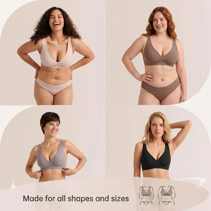 JellyLift Seamless Bra - Zero Wires (100% Invisible)
