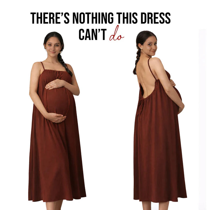 HONEYMOON BACKLESS CAMI DRESS