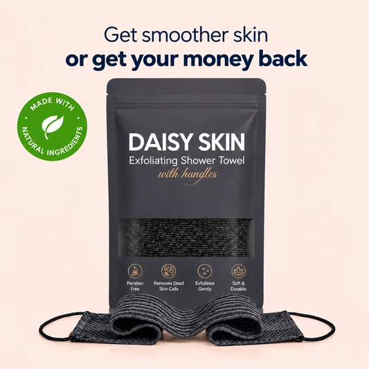 EXFOLIATING SHOWER TOWEL