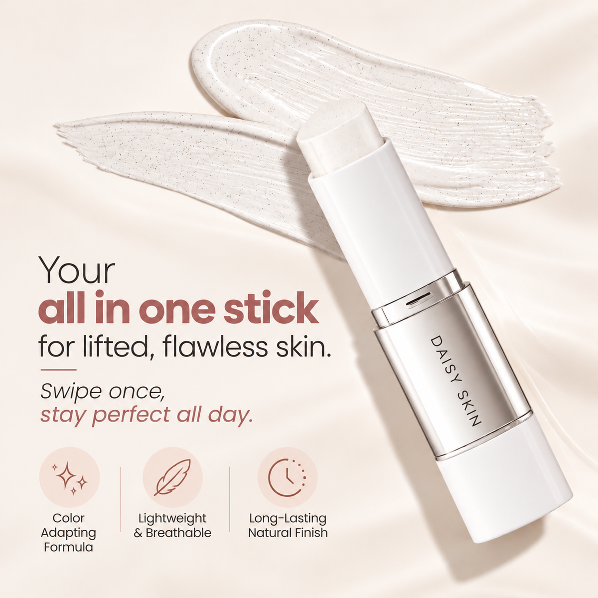 COLOR CHANGING FOUNDATION STICK