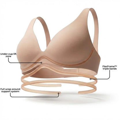 JellyLift Seamless Bra - Zero Wires (100% Invisible)