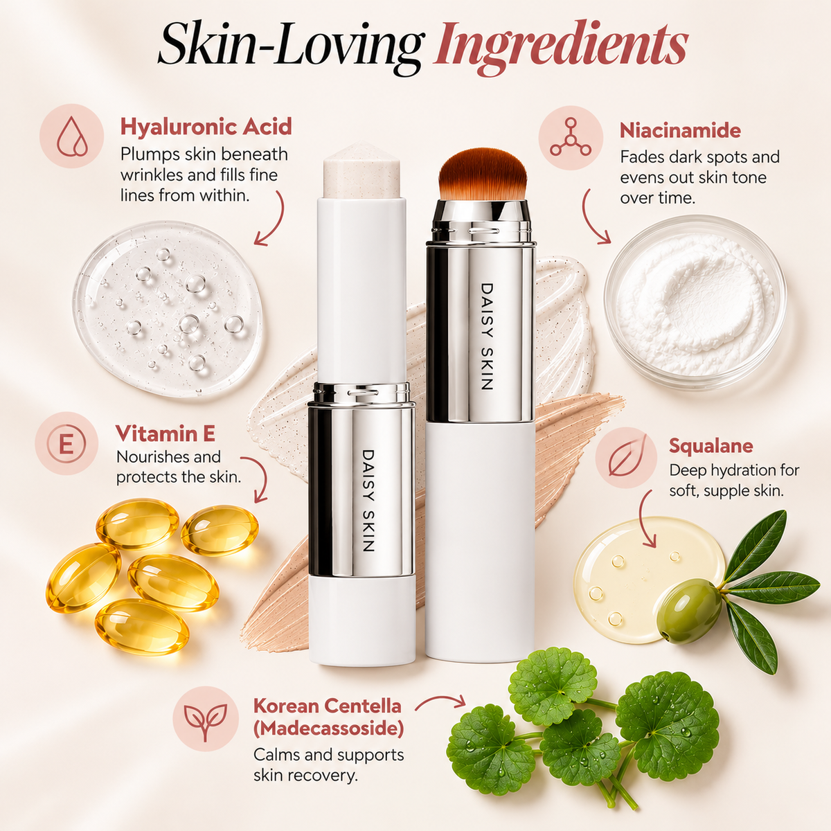 COLOR CHANGING FOUNDATION STICK